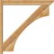Ekena Millwork Westlake Slat Rough Sawn Outlooker, Western Red Cedar, 6"W x 46"D x 46"H OUT06X46X46WTL06RWR - alternate 2